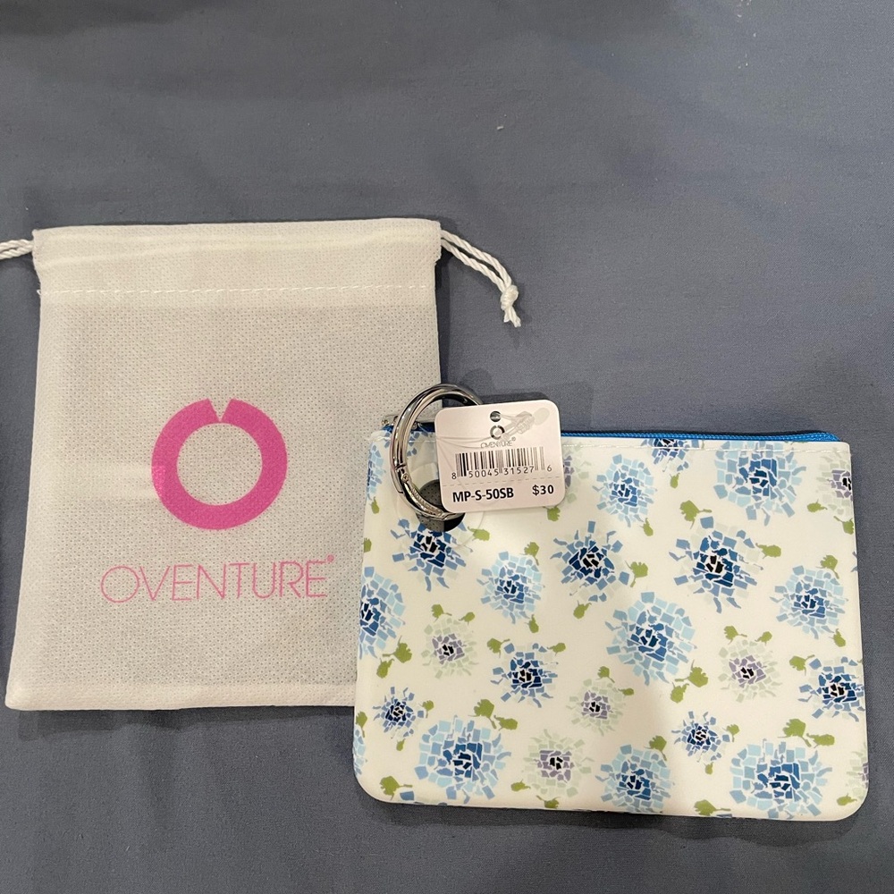 NWT, Oventure Zipper bag, Blue “States”
